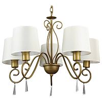 подвесная люстра arte lamp carolina a9239lm-5br в Астрахани