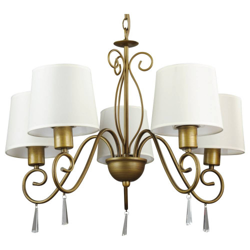 подвесная люстра arte lamp carolina a9239lm-5br в Астрахани