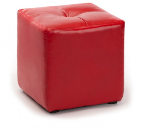 пуф шарм-дизайн комфорт красный в Астрахани