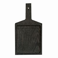 Разделочная доска Снег Чёрный 17*32