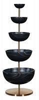 ваза настольная многоярусная bowl wood hp-12/copper / gb14034 (bowl) в Астрахани