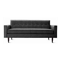 диван bantam sofa большой прямой темно-серый в Астрахани