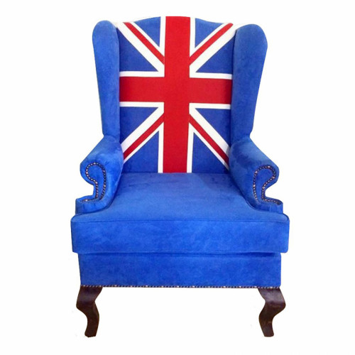 каминное кресло union jack classic в Астрахани