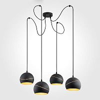 подвесная люстра tk lighting 2221 yoda black orbit в Астрахани