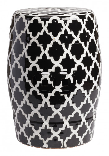 керамический столик-табурет istanbul stool black в Астрахани