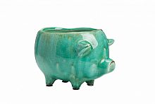 цветочный горшок pig planter голубой в Астрахани