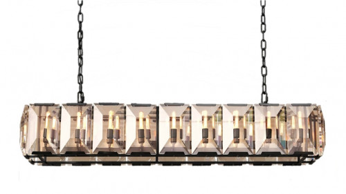 люстра harlow l130 черное основание, прозрачное стекло в Астрахани