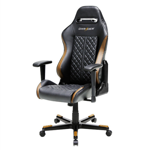 кресло геймерское dxracer черно-коричневое в Астрахани