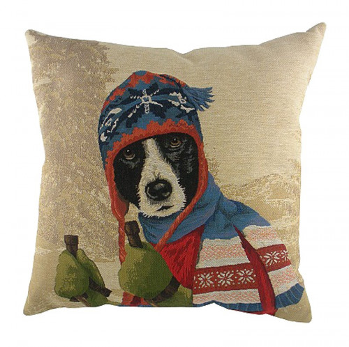 подушка с картинкой ski dogs border collie в Астрахани