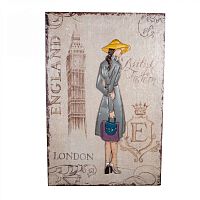 декоративное настенное панно london girl в Астрахани