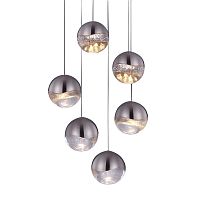 подвесной светильник globo 6u nickel от delight collection в Астрахани