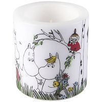 свеча большая moomin счастливое семейство, 8 см в Астрахани