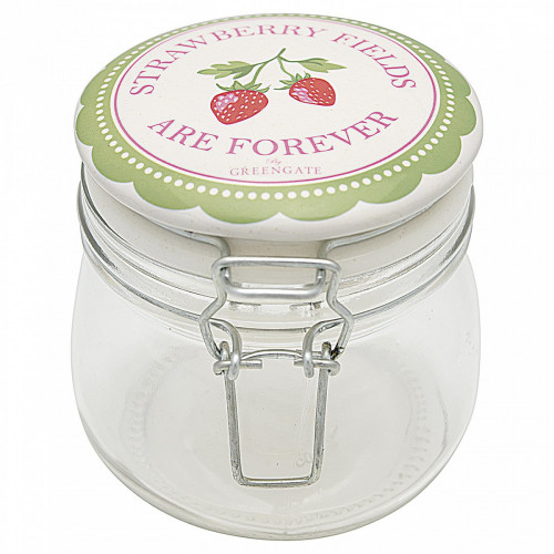 банка стеклянная strawberry pale green в Астрахани