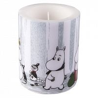 свеча большая moomin зимнее путешествие, 8 см в Астрахани