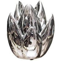 подсвечник серебряный керамический petals, 19,5 см в Астрахани