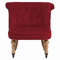 кресло amelie french country chair красное в Астрахани