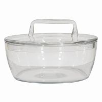 ваза настольная basket glass low в Астрахани