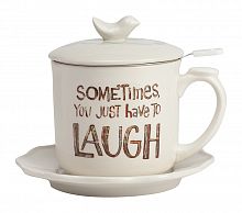 чайный набор sometimes you just have to laugh в Астрахани