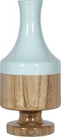 ваза настольная rustic chic blue wood в Астрахани