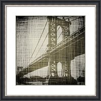 постер с паспарту в раме bridges of new york в Астрахани