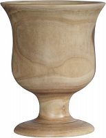 ваза кубок деревянная 17х22 см goblet в Астрахани