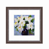 постер roses in white разноцветный в Астрахани