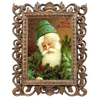 репродукция старинной рождественской гравюры a marry christmas в Астрахани