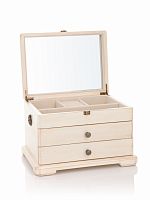 шкатулка с ящичками mobilier de maison белая в Астрахани