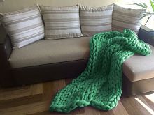 плед нежность зелёный большой в Астрахани