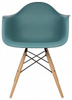 стул klassic premium daw бирюзовый (eames style) в Астрахани