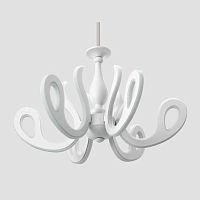 потолочная светодиодная люстра ambrella light orbital classic fk81/6 wh 292w d640 белая в Астрахани