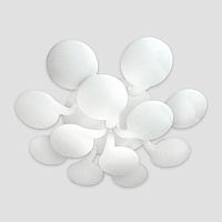 потолочная светодиодная люстра ambrella light orbital cloud fc26/12 wh 432w d1140 в Астрахани