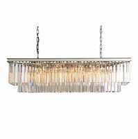 люстра odeon l120 silver прозрачное стекло в Астрахани