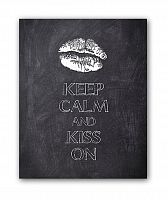 постер keep calm and kiss а4 в Астрахани