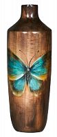 ваза настольная fresco turquoise butterfly в Астрахани