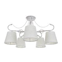 потолочная люстра idlamp vilucchio 556/5pf-whitepatina в Астрахани