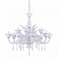 подвесная люстра ideal lux renoir sp12 bianco в Астрахани