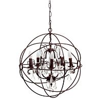 люстра foucault's orb crystal (64*60*50) коричневая в Астрахани