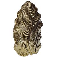 ваза leaf золотая 25.5*12*44.5 в Астрахани