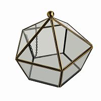 флорариум стеклянный в винтажном стиле diamond shape в Астрахани