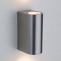 уличный настенный светильник elektrostandard 1703 techno pillar хром 4690389117145 в Астрахани