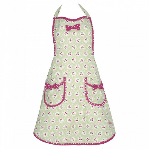 фартук cherry berry p.green w/bow в Астрахани