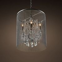 люстра vaille от delight collection никель в Астрахани