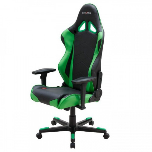 кресло геймерское dxracer racing черно-зеленое в Астрахани