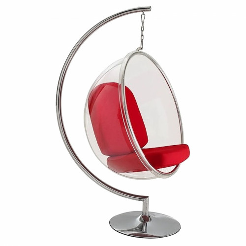 кресло bubble chair with stand красное в Астрахани