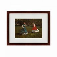 картина: a game of croquet, 1866 в Астрахани