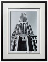 постер в черной раме 44х57 см empire state building в Астрахани