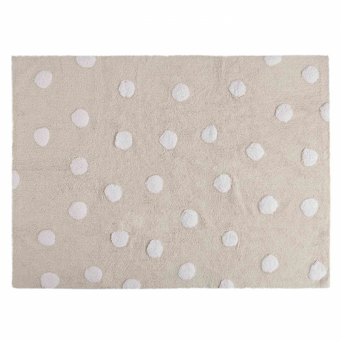 ковер polka dots бежевый-белый в Астрахани