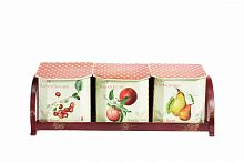 набор емкостей для хранения на подставке fruits в Астрахани