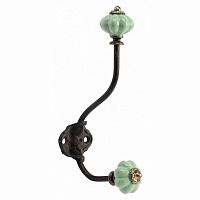 настенный декоративный крючок knobs зеленый в Астрахани